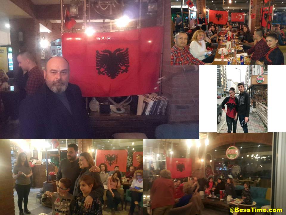 ALBANIANS IN IZMIR/TURKEY CELEBRATED THE INDIPENDENCE OF KOSOVO WITH A MODEST CELEBRATION