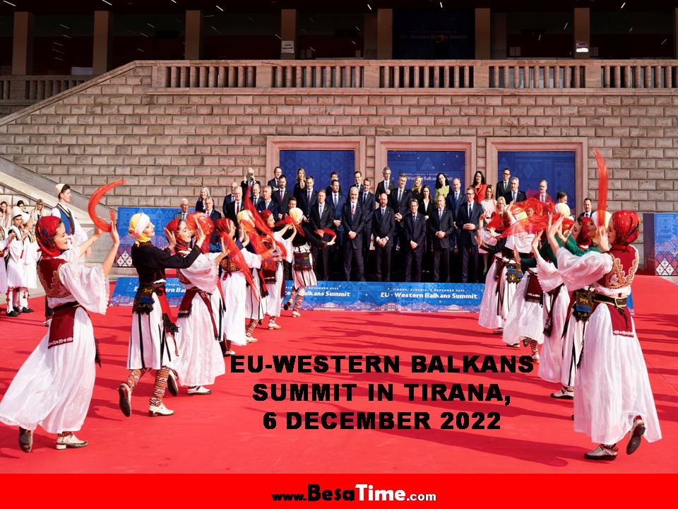 TIRANA DECLARATION: EU-WESTERN BALKANS SUMMIT, 6 DECEMBER 2022