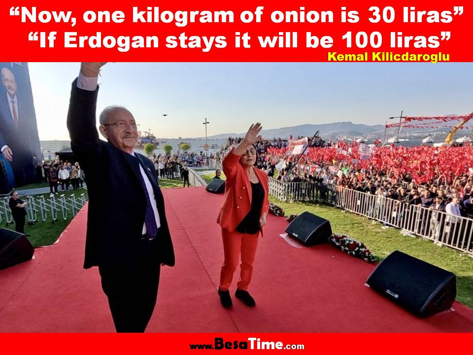 TURKEY ELECTION 2023: ERDOGAN RIVAL KILICDAROGLU PROMISES PEACE AND DEMOCRACY